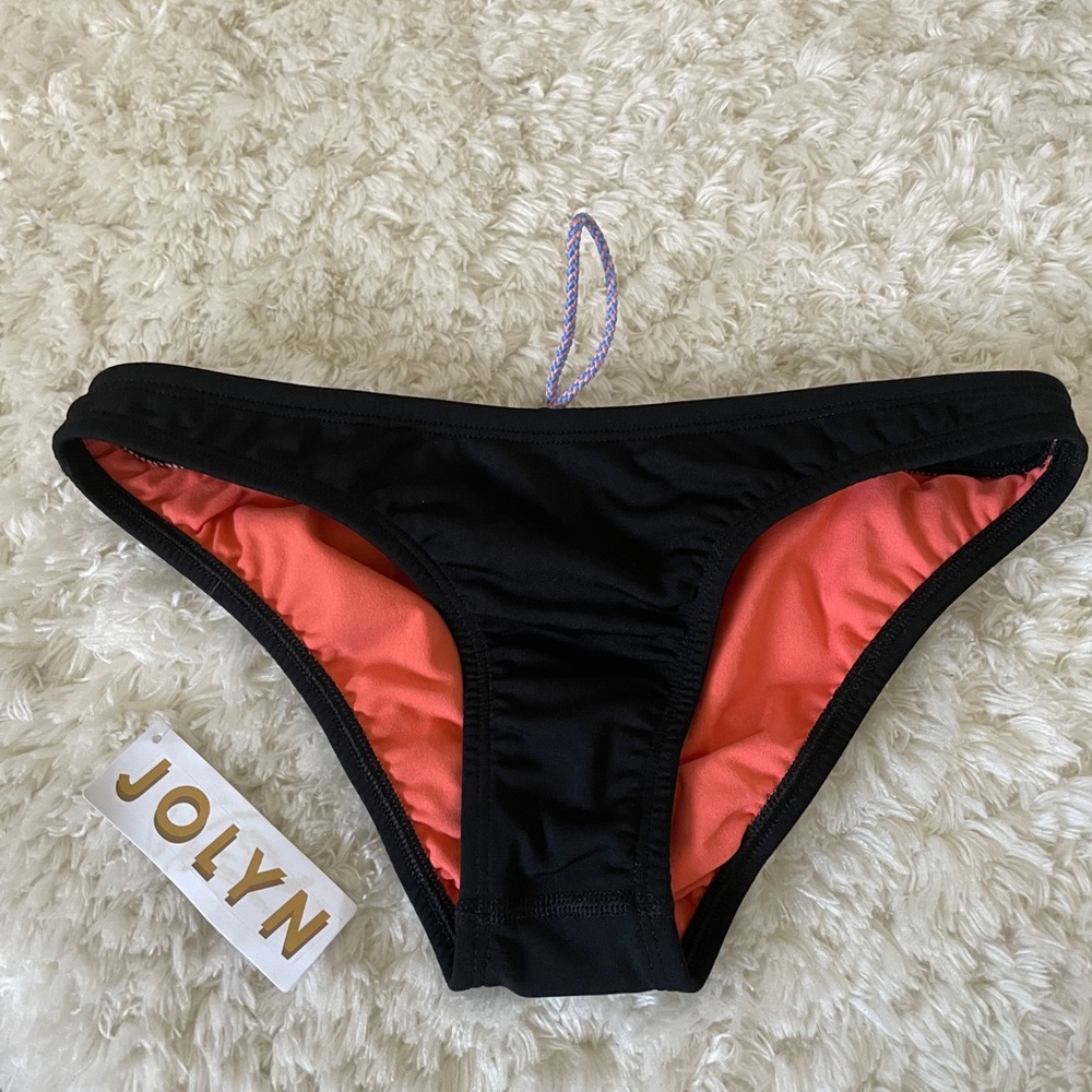 NWT Black Jolyn Bikini Bottoms
